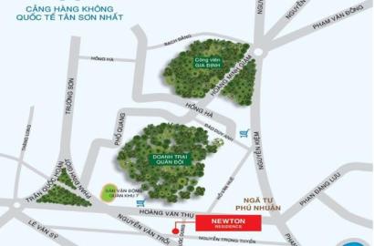 Newton Residence – Căn hộ cao cấp trung tâm Phú Nhuận, gần sân bay