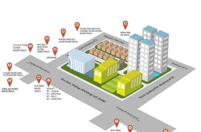 Nhơn Trạch City Center – Khu đô thị trung tâm hiện đại, điểm sáng đầu tư tại Nhơn Trạch