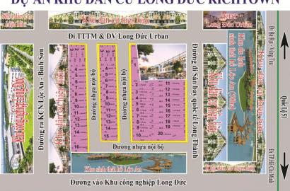 Long Đức Richtown – Khu đô thị hiện đại, vị trí chiến lược Long Thành và tiềm năng tăng giá bền vững