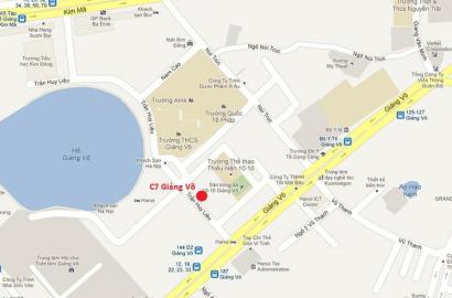 C7 Giảng Võ – Chung cư cao cấp trung tâm Ba Đình, không gian sống đẳng cấp