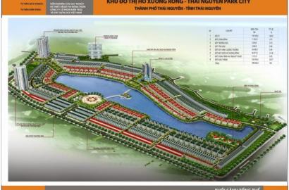 Khu đô thị Hồ Xương Rồng – Biểu tượng sống ven hồ trung tâm TP Thái Nguyên, không gian xanh đẳng cấp