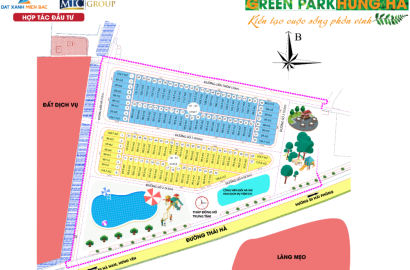 Green Park Hưng Hà – Khu đô thị hiện đại, không gian sống xanh và tiềm năng phát triển bền vững