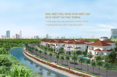Saroma Villa – Biệt thự cao cấp giữa lòng khu đô thị Thủ Thiêm