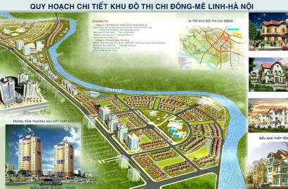 Khu đô thị Chi Đông – khu đô thị vệ tinh phía Bắc Hà Nội, không gian sống ổn định và tiềm năng phát triển