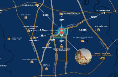 Lynn Times Thái Nguyên – Tổ hợp nghỉ dưỡng, thương mại cao cấp, biểu tượng du lịch mới tại Thái Nguyên