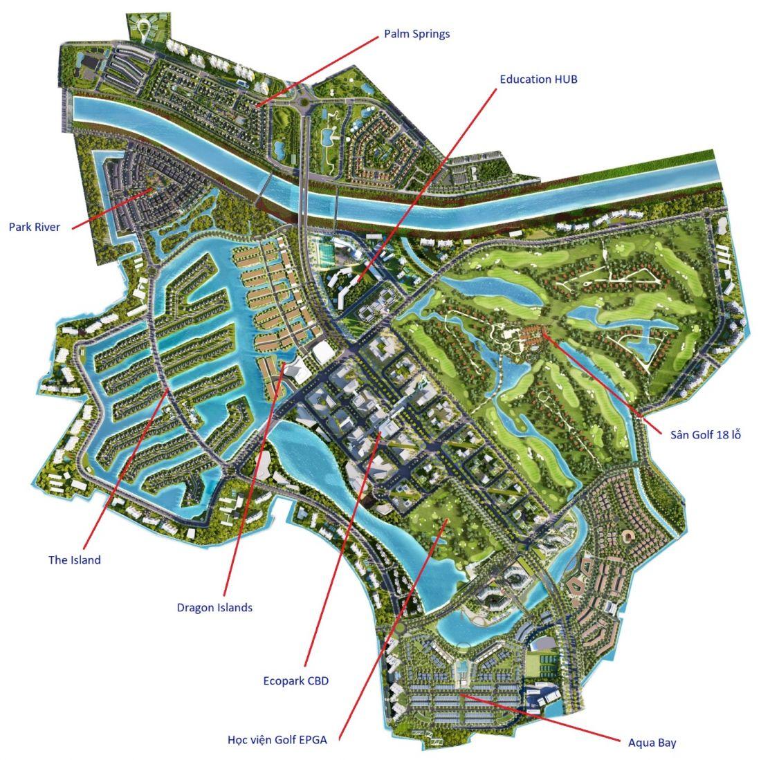 Ecopark urban area