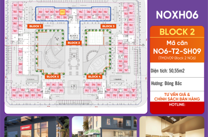 [Mặt Tiền Đại Lộ] Bán Căn TMDV NO6-T2-SH09 - View Đại Lộ Nam Sông Mã - Kinh Doanh Đỉnh.