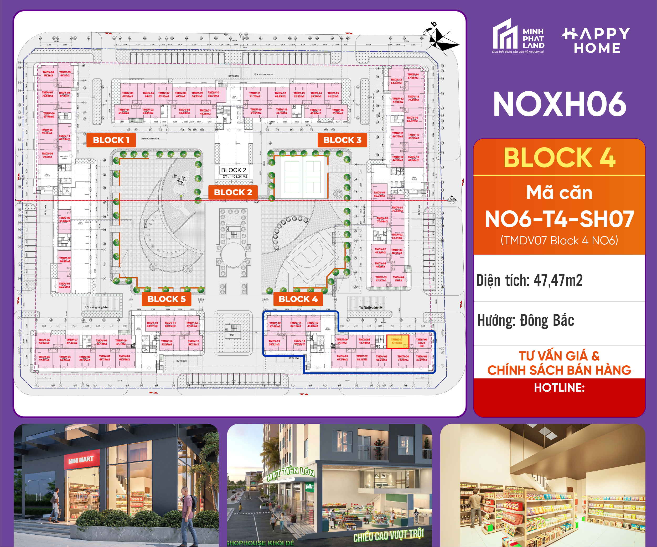 Sở Hữu Căn TMDV NO6-T4-SH07 Hướng Đông Bắc - Vị Trí Đẹp - Đầu Tư Sinh Lời Ngay.