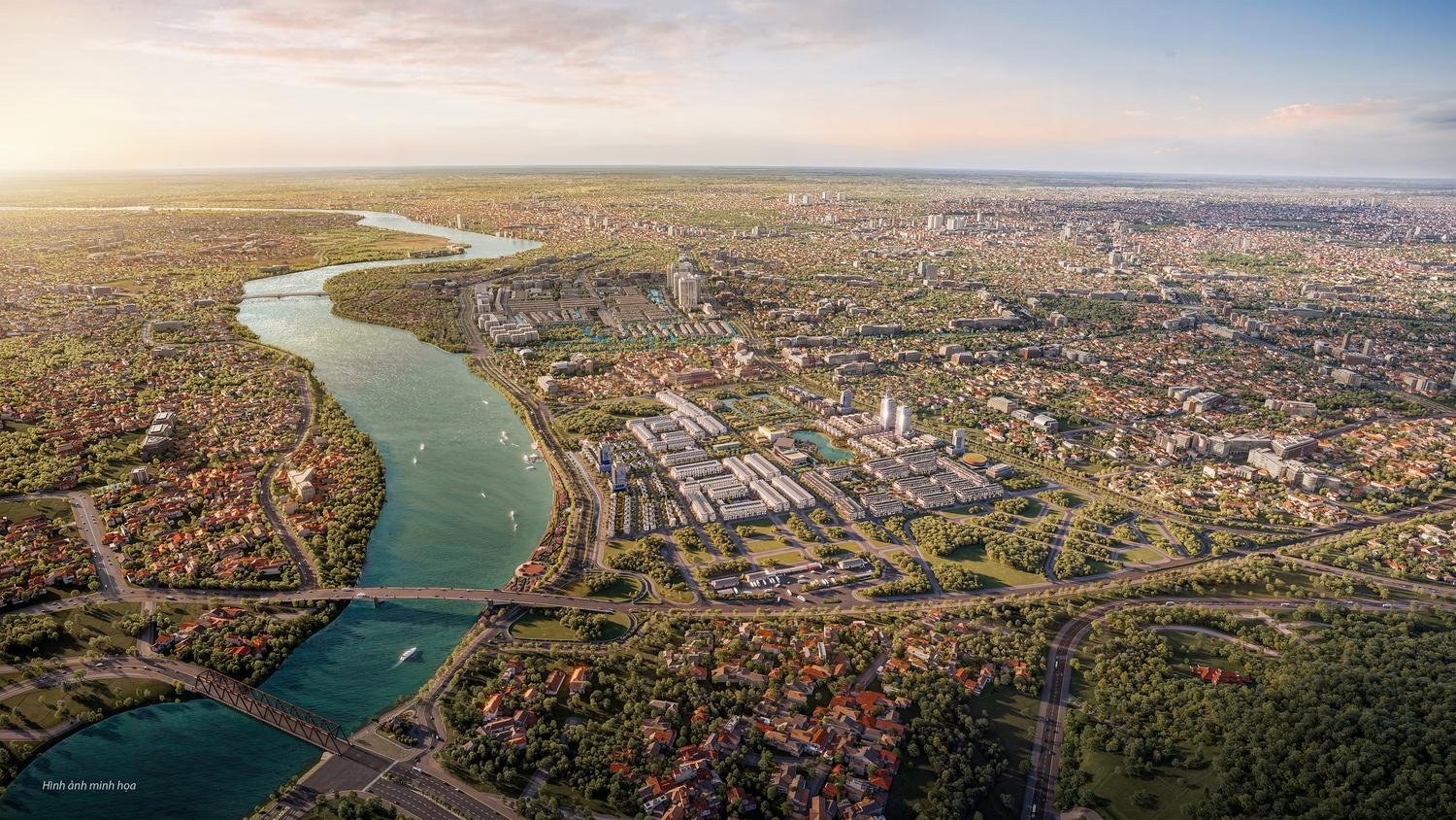 Bán biệt thự AP01-01 500m² The Legacy Heragon City Thanh Hóa – Lô góc VIP ven sông Mã